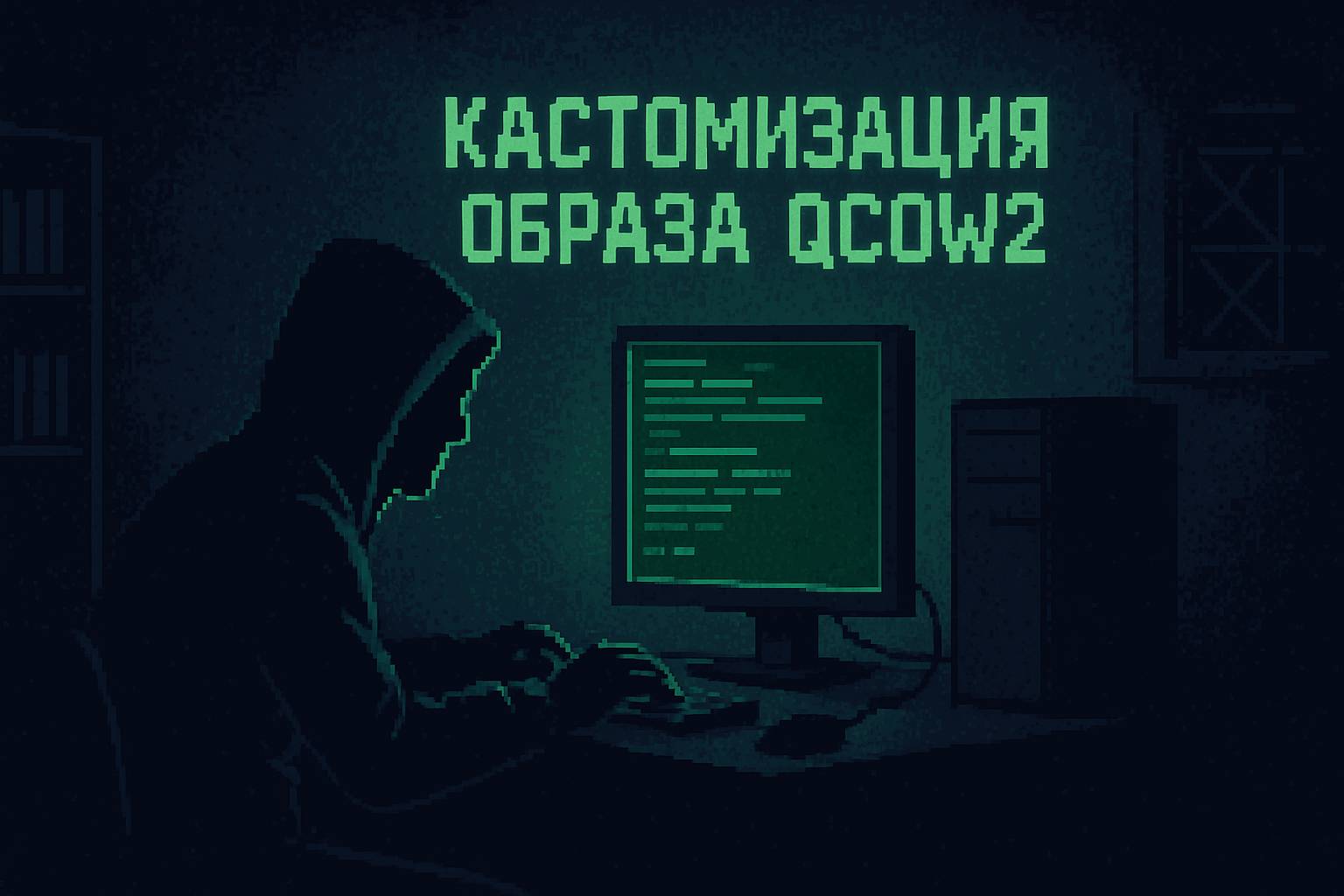 Подготовка образа виртуальной машины qcow2 на примере Debian