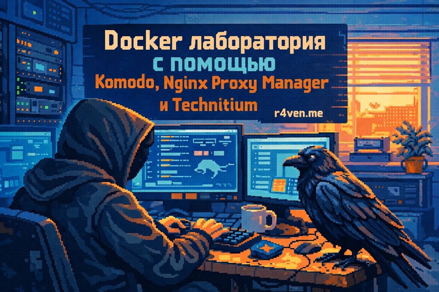 Удобная Docker лаборатория с блэкджеком и Web GUI